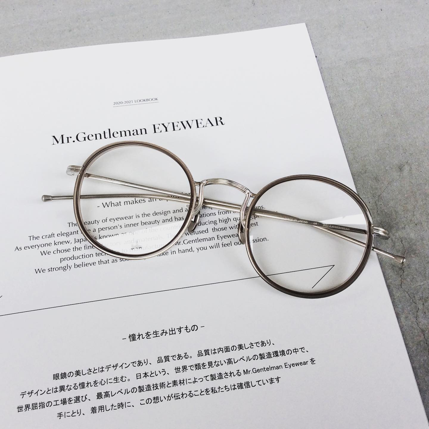 Mr.Gentleman EYEWEAR | めがね美誠堂｜広島県福山市：メガネの販売 