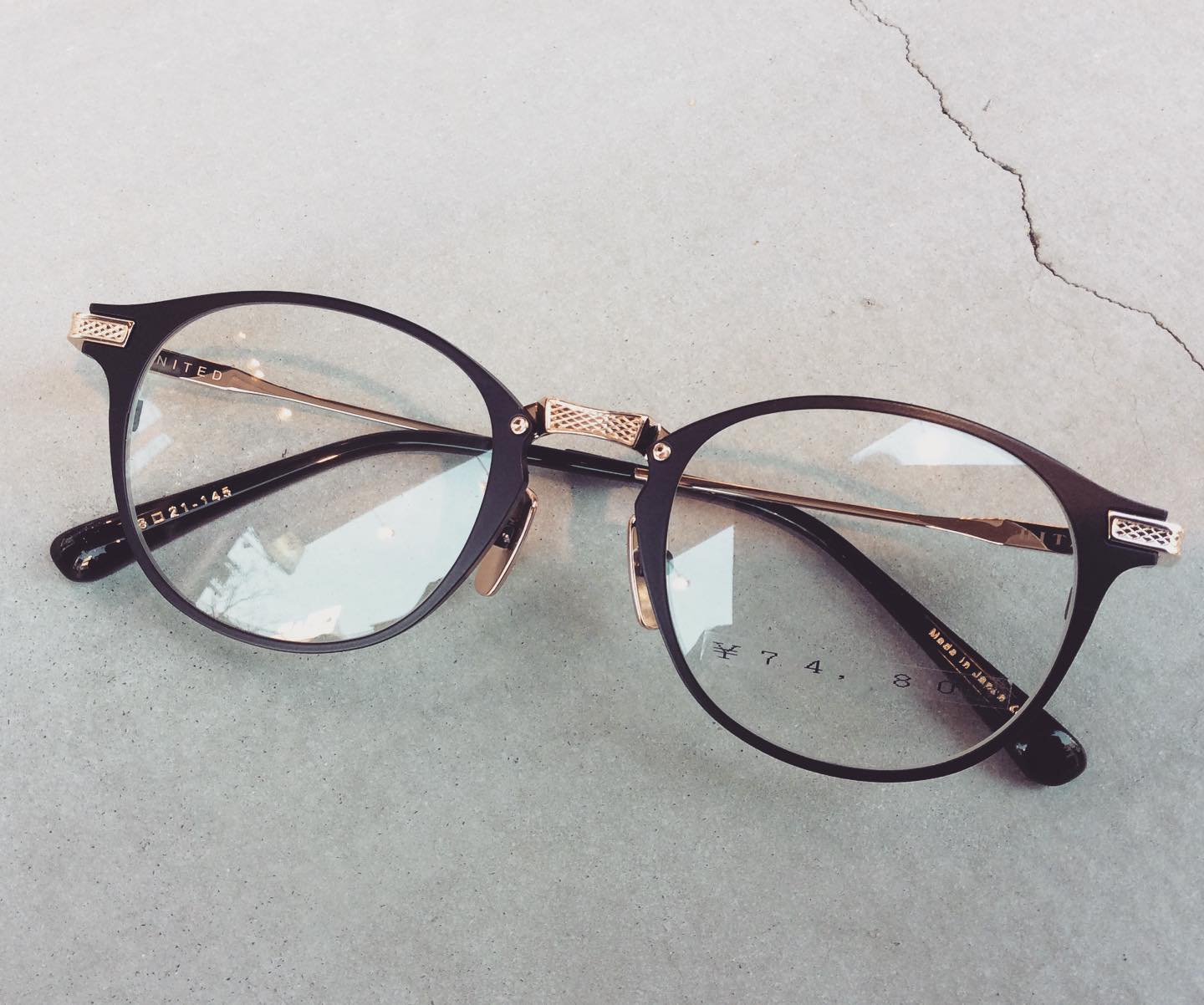 DITA UNITED antique ボストン/アイウェア 眼鏡 - サングラス/メガネ
